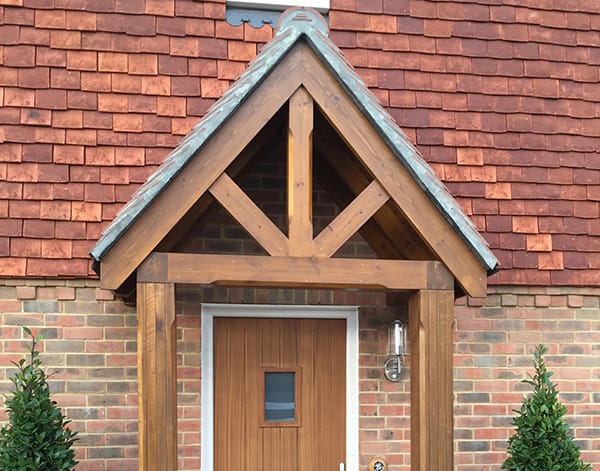 Timber Door Canopies & Timber Bay Windows