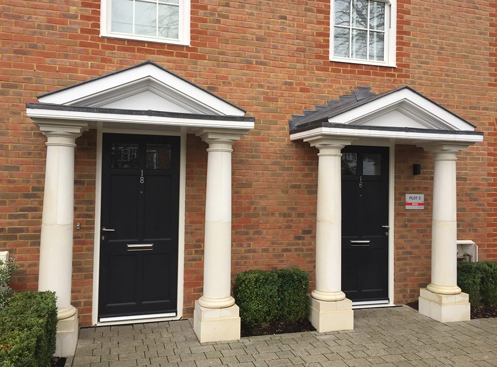 Timber Door Canopies