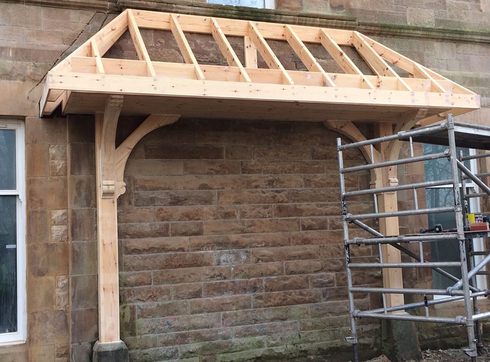 Timber Door Canopies