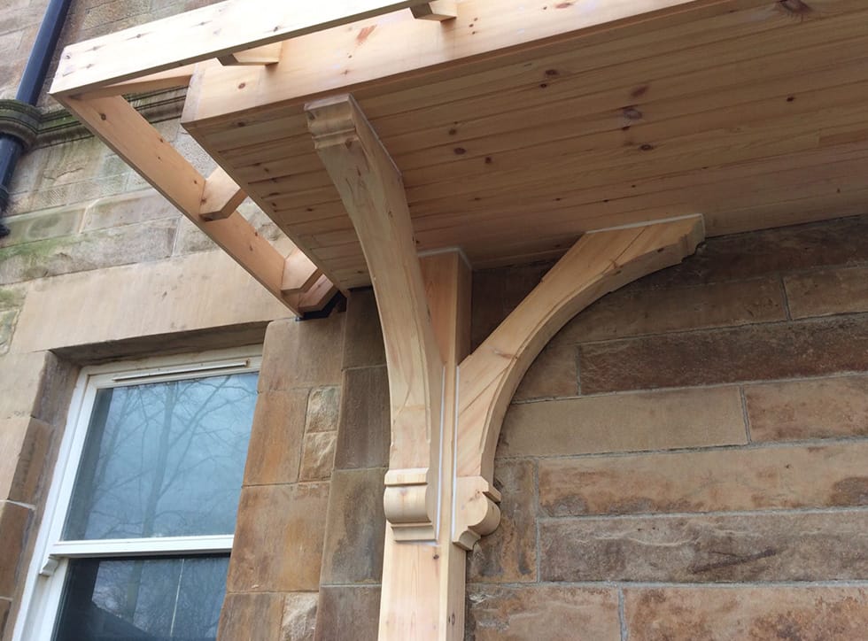 Timber Door Canopies